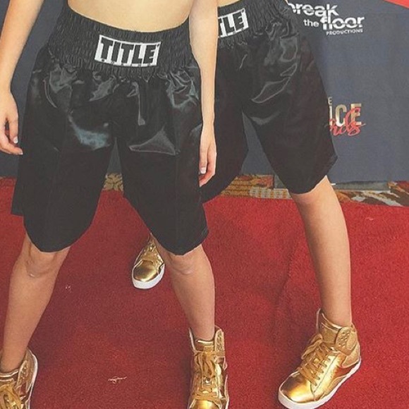 Pastry Shoes - Pastry Gold Sequin Hip Hop Shoe (Dancer)